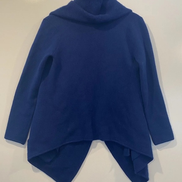 MARGARET O'LEARY St Moritz Cashmere Cardigan Sweater Coat Womens Size Small - Picture 3 of 6